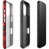 Red Street Camo iPhone 16 Pro Max Impact Case